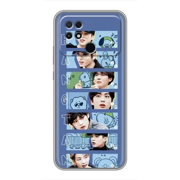 Чохол з принтом «Bangtan» для Xiaomi POCO C40 Чохол з принтом «Bangtan» для Xiaomi POCO C40
