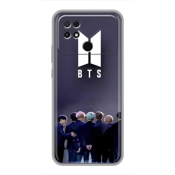 Чохол з принтом «Група BTS» для Xiaomi POCO C40 Чохол з принтом «Група BTS» для Xiaomi POCO C40