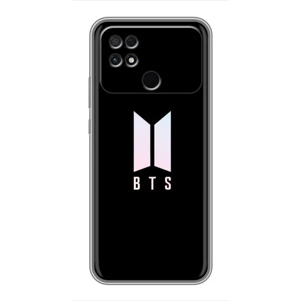 Чохол з принтом «Лого BTS» для Xiaomi POCO C40 Чохол з принтом «Лого BTS» для Xiaomi POCO C40