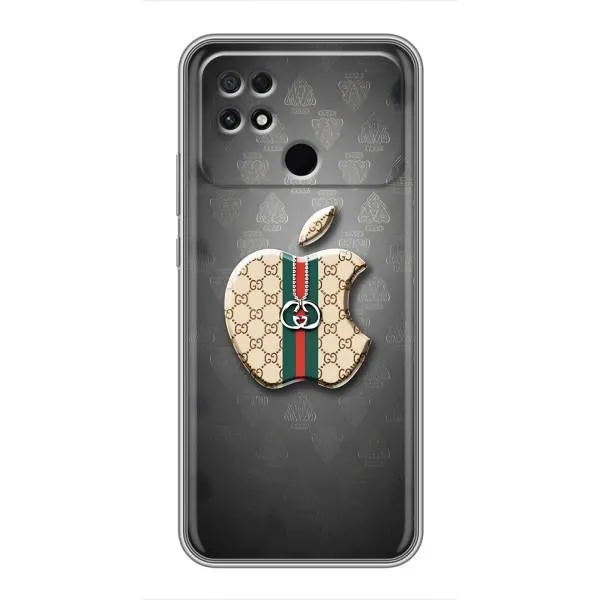 Чехол с принтом «Apple gucci» для Xiaomi POCO C40 Чехол с принтом «Apple gucci» для Xiaomi POCO C40