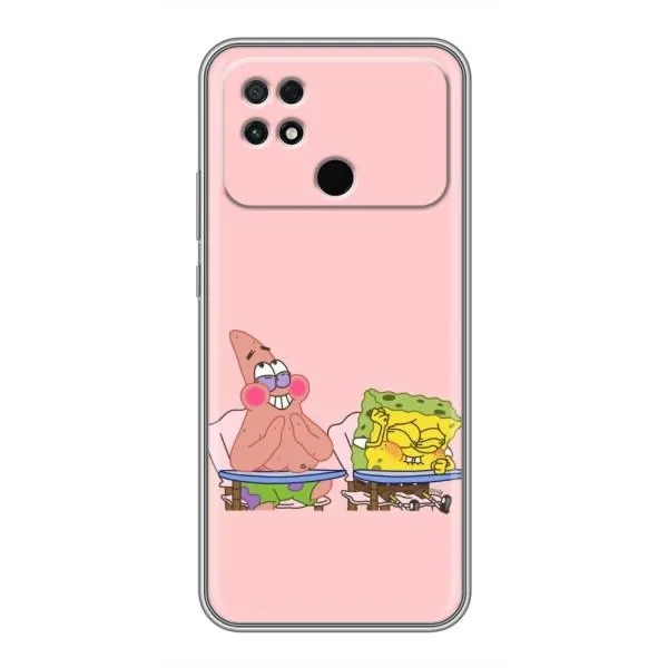 Чехол с принтом «За партой» для Xiaomi POCO C40