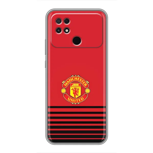 Чехол с принтом «manchester united» для Xiaomi POCO C40