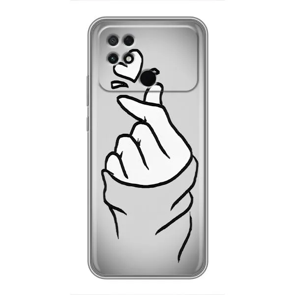 Чехол с принтом «Значок Love» для Xiaomi POCO C40