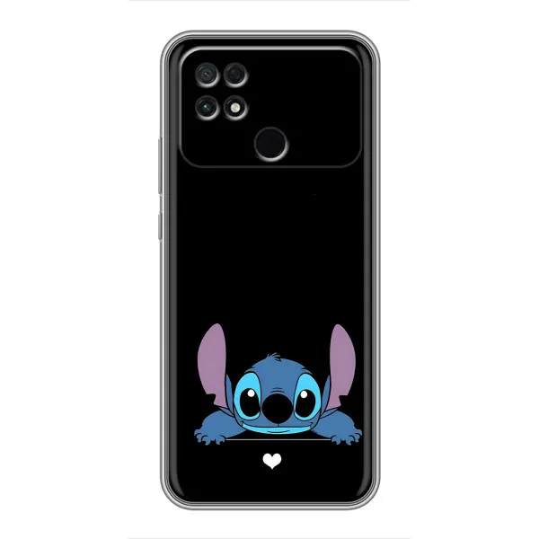 Чехол с принтом «Стич на черном» для Xiaomi POCO C40 Чехол с принтом «Стич на черном» для Xiaomi POCO C40