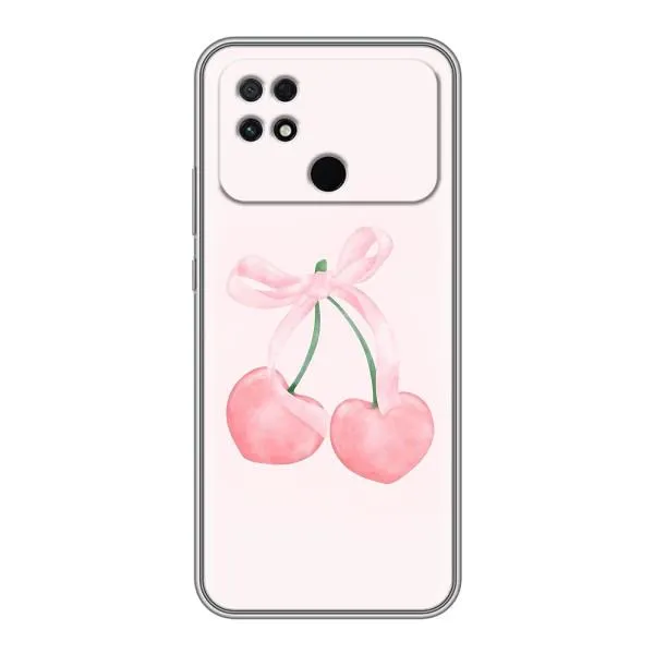 Чехол с принтом «Розовые вишни» для Xiaomi POCO C40