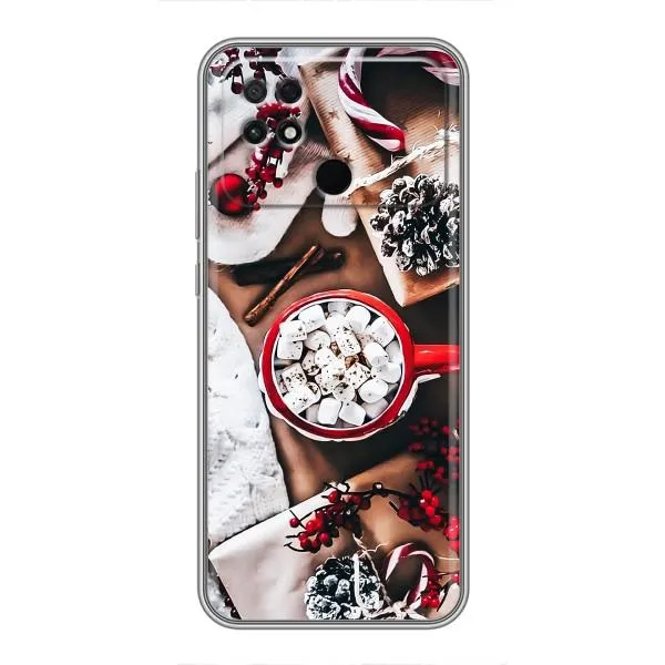 Чехол с принтом «Рождественская атмосфера» для Xiaomi POCO C40