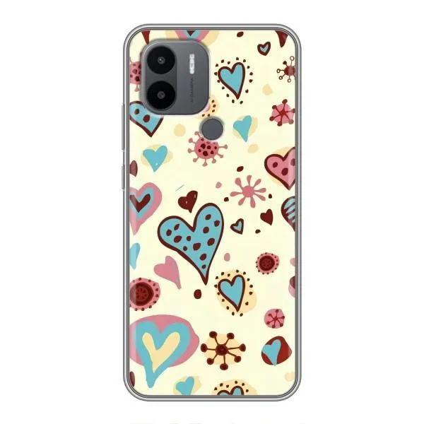 Чохол з принтом «Сердечки» для Xiaomi Poco C50