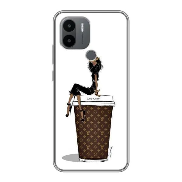 Чехол с принтом «кофе LOUIS VUITTON» для Xiaomi Poco C50 Чехол с принтом «кофе LOUIS VUITTON» для Xiaomi Poco C50