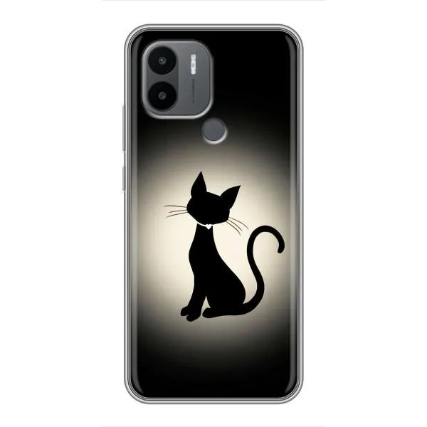 Чехол с принтом «Силуэт котика» для Xiaomi Poco C50