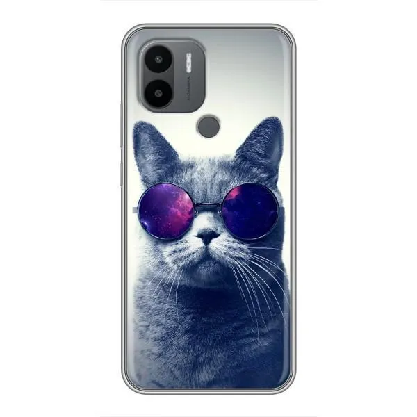 Чехол с принтом «Стильный кот» для Xiaomi Poco C50