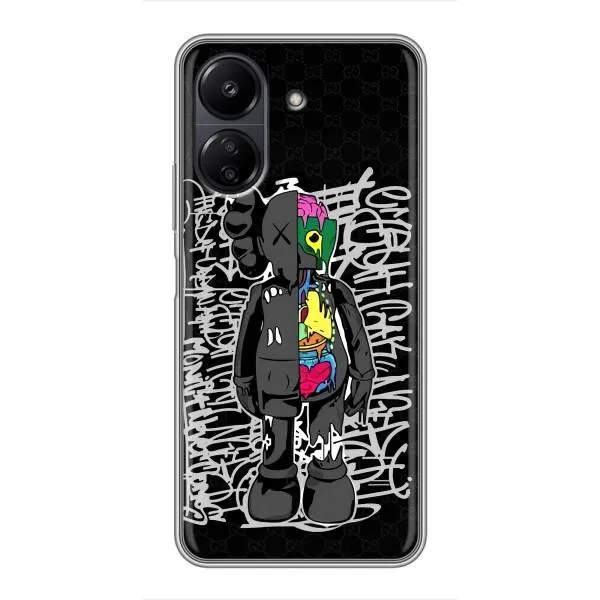 Чохол з принтом «Стиль Bearbrick» для Xiaomi POCO C65