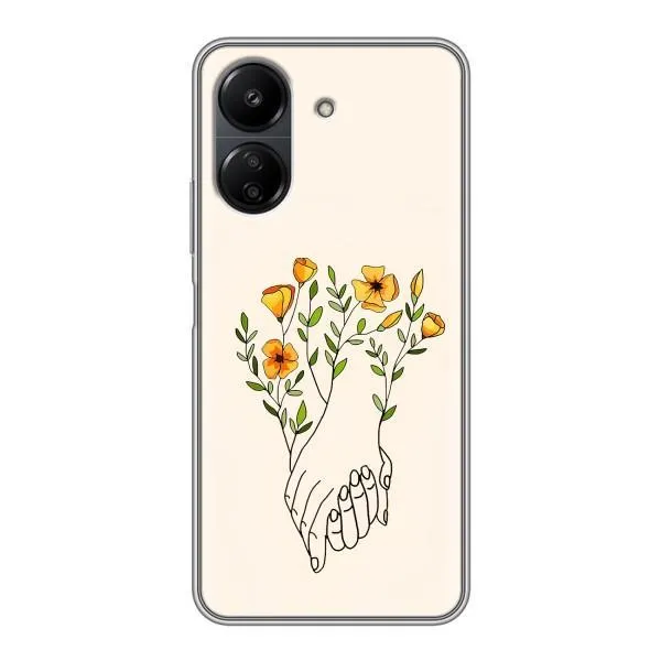 Чохол з принтом «Руки любві» для Xiaomi POCO C65