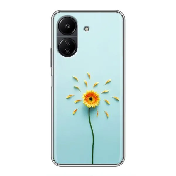 Чохол з принтом «Жовта квітка» для Xiaomi POCO C65 Чохол з принтом «Жовта квітка» для Xiaomi POCO C65