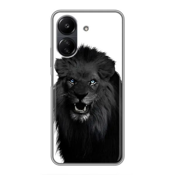 Чехол с принтом «Черный ЛЕВ» для Xiaomi POCO C65