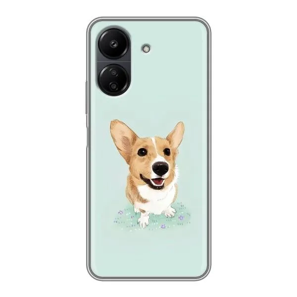 Чехол с принтом «Корги» для Xiaomi POCO C65