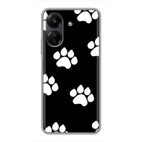 Чехол с принтом «Следы собаки» для Xiaomi POCO C65