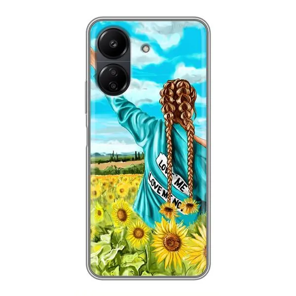 Чехол с принтом «Украиночка» для Xiaomi POCO C65