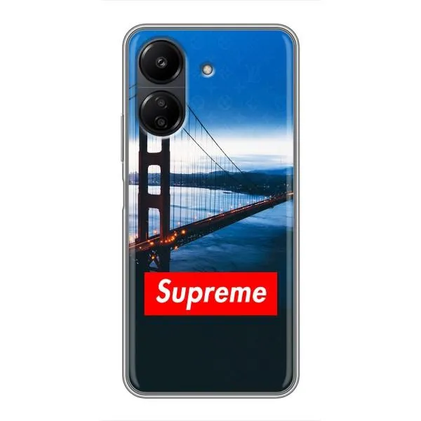 Чехол с принтом «Стиль Supreme» для Xiaomi POCO C65 Чехол с принтом «Стиль Supreme» для Xiaomi POCO C65