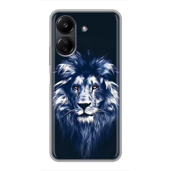 Чехол с принтом «Синий Лев» для Xiaomi POCO C65