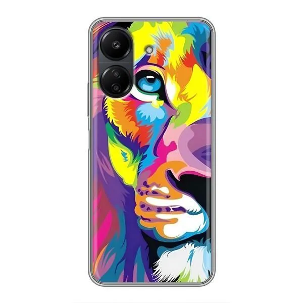 Чехол с принтом «Яркий Лев» для Xiaomi POCO C65