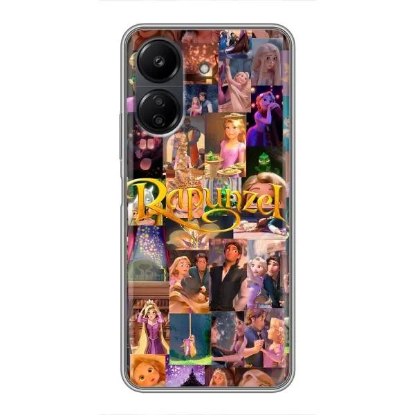 Чохол з принтом «Колаж Рапунцель» для Xiaomi POCO C65 Чохол з принтом «Колаж Рапунцель» для Xiaomi POCO C65