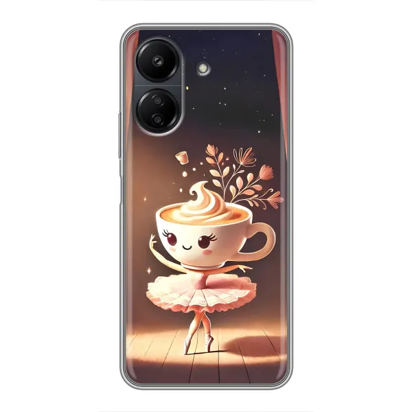 Чохол з принтом «Балерина капучина» для Xiaomi POCO C65