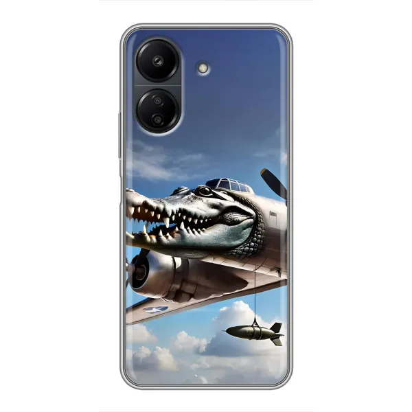 Чохол з принтом «Бомбардіро крокоділо» для Xiaomi POCO C65