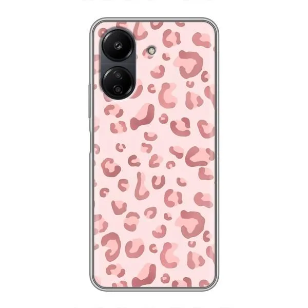 Чохол з принтом «Рожевий леопард» для Xiaomi POCO C65