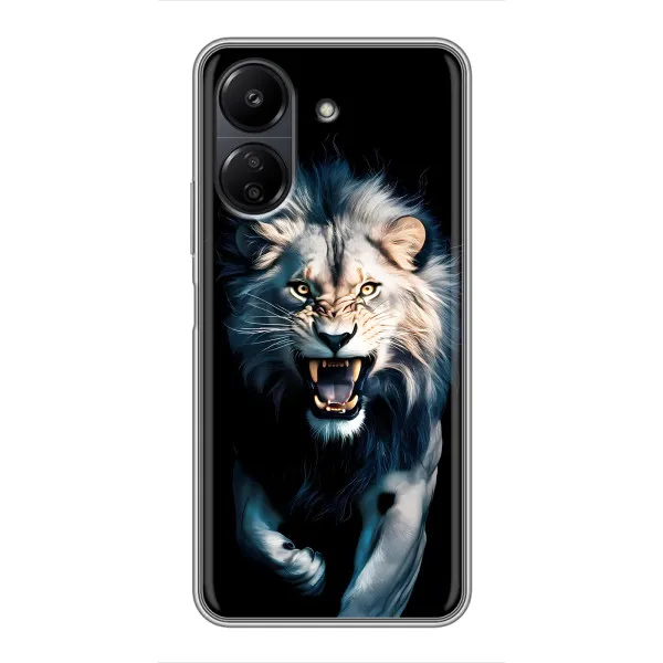 Чохол з принтом «Лев у темряві» для Xiaomi POCO C65 Чохол з принтом «Лев у темряві» для Xiaomi POCO C65