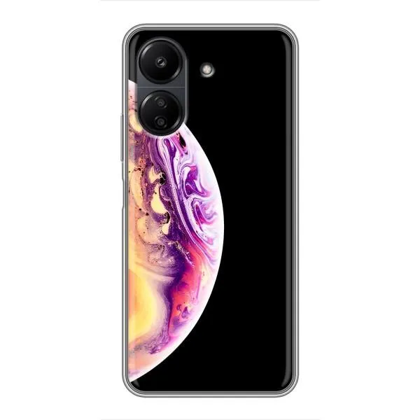 Чохол з принтом «Планета Айфон» для Xiaomi POCO C65 Чохол з принтом «Планета Айфон» для Xiaomi POCO C65