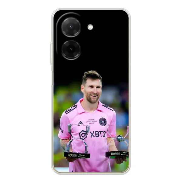 Чехол с принтом «Кубки Месси» для Xiaomi Poco C71