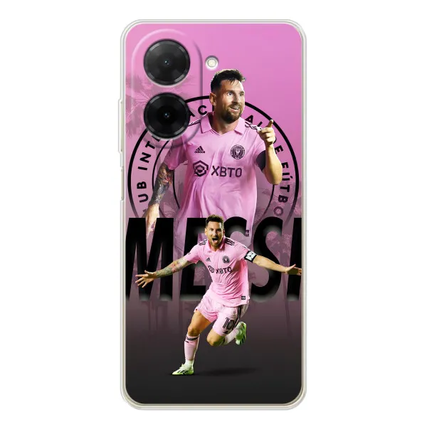 Чехол с принтом «Messi Miami» для Xiaomi Poco C71
