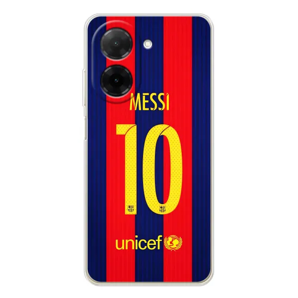 Чехол с принтом «Messi Barca 10» для Xiaomi Poco C71 Чехол с принтом «Messi Barca 10» для Xiaomi Poco C71