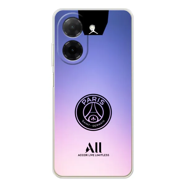 Чехол с принтом «лого PSG» для Xiaomi Poco C71 Чехол с принтом «лого PSG» для Xiaomi Poco C71