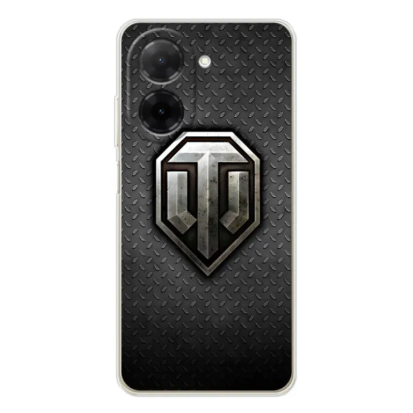 Чехол с принтом «Лого Tanks» для Xiaomi Poco C71 Чехол с принтом «Лого Tanks» для Xiaomi Poco C71