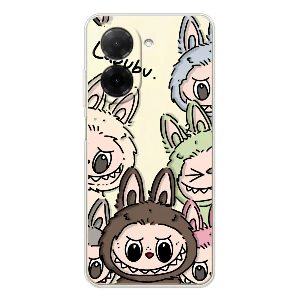 Чехол с принтом «Золотая обезьяна Bored Ape» для Xiaomi Poco C71