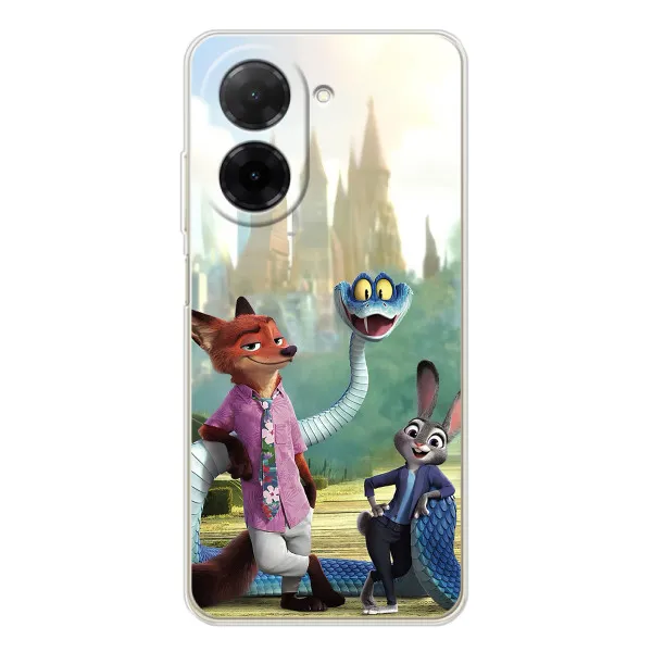 Чехол с принтом «Герои мультфильма Зверополис» для Xiaomi Poco C71 Чехол с принтом «Герои мультфильма Зверополис» для Xiaomi Poco C71