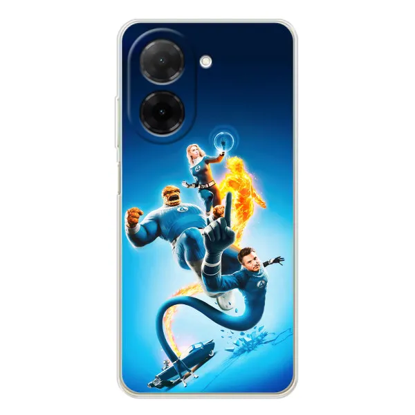 Чехол с принтом «Герои Фантастическая Четверка» для Xiaomi Poco C71