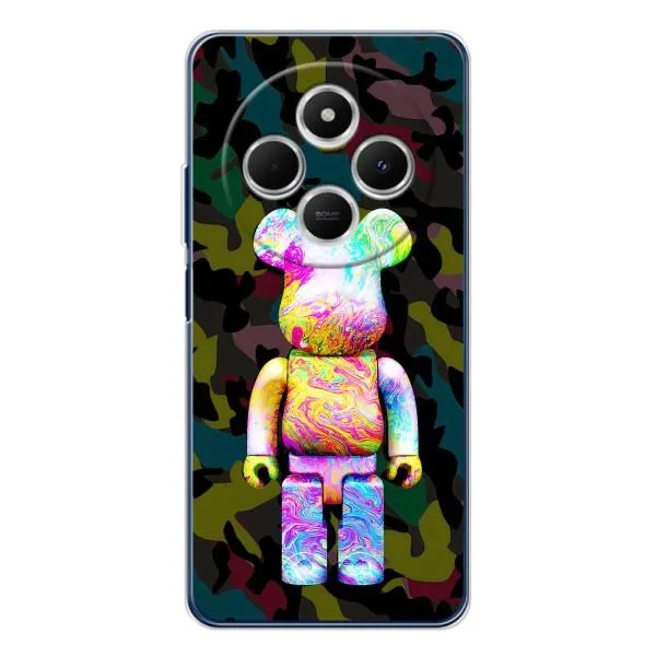 Чехол с принтом «Яркий Bearbrick» для Xiaomi Poco C75