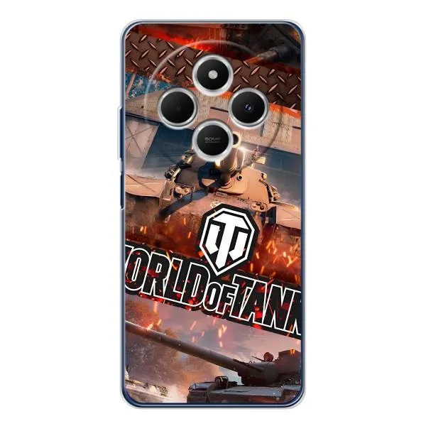 Чехол с принтом «World of Tanks» для Xiaomi Poco C75