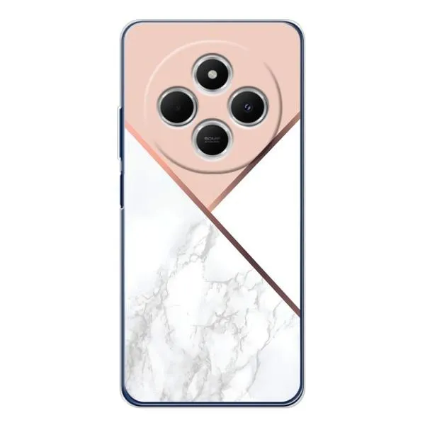 Чехол с принтом «Тройной мрамор» для Xiaomi Poco C75 Чехол с принтом «Тройной мрамор» для Xiaomi Poco C75