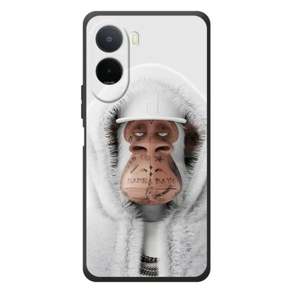 Чехол с принтом «обезьяна NFT в тату» для Xiaomi Poco C81 Pro