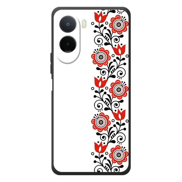 Чехол с принтом «Яркая вишиванка» для Xiaomi Poco C81 Pro Чехол с принтом «Яркая вишиванка» для Xiaomi Poco C81 Pro