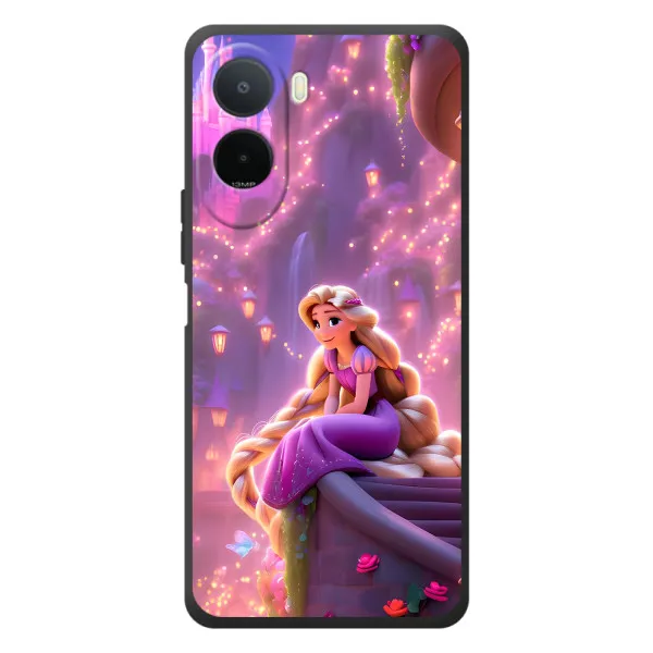 Чехол с принтом «Рапунцель в замке» для Xiaomi Poco C81 Pro