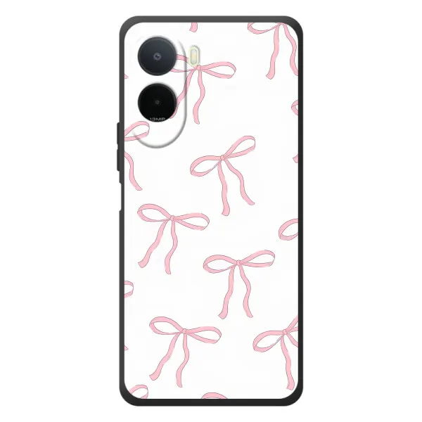 Чохол з принтом «Рожеві бантики» для Xiaomi Poco C81 Pro
