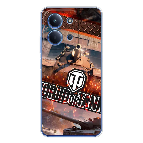 Чехол с принтом «World of Tanks» для Xiaomi Poco C85