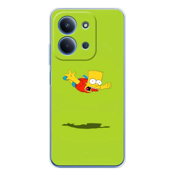 Чехол с принтом «Барт Симпсон» для Xiaomi Poco C85 Чехол с принтом «Барт Симпсон» для Xiaomi Poco C85