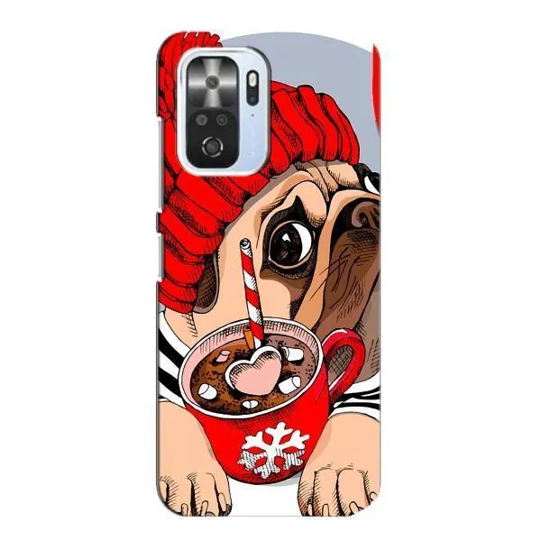 Чехол с принтом «Собачка в шапке» для Xiaomi POCO F3