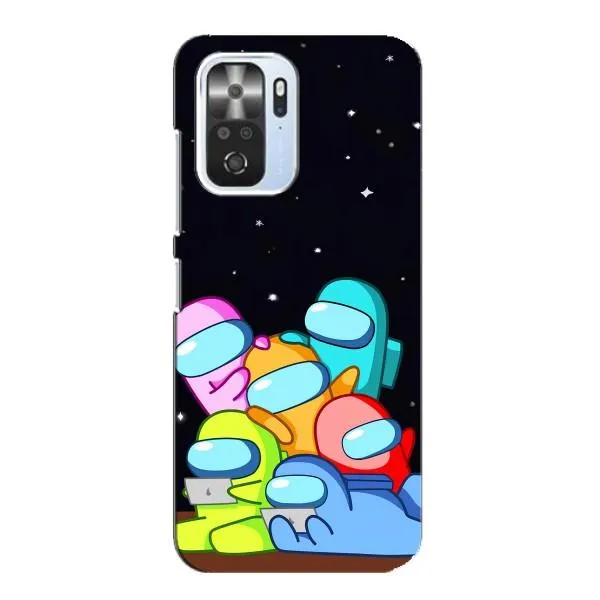 Чехол с принтом «Скины в космосе» для Xiaomi POCO F3
