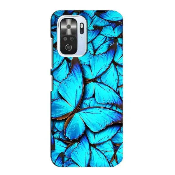 Чехол с принтом «Синие бабочки» для Xiaomi POCO F3